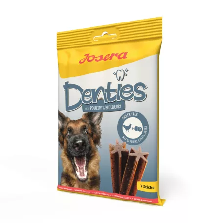 Josera Denties with Poultry & Blueberry | Fogtisztító rágórúd baromfihússal és áfonyával – 180 g