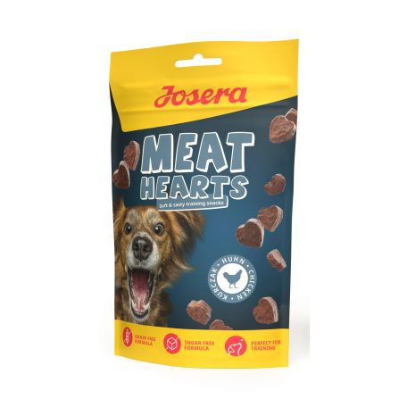 Josera Meat Lovers Meat Hearts Chicken | Csirkehúsos jutalomfalat szív formában – 70 g