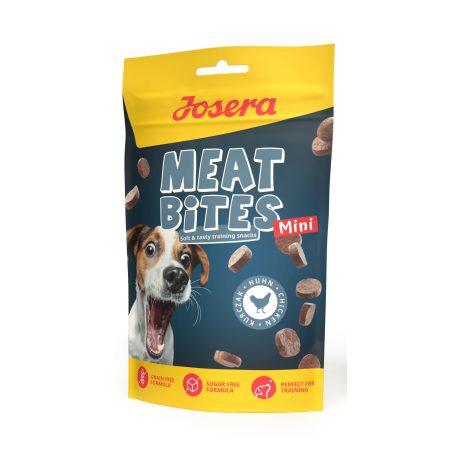 Josera Meat Lovers Meat Bites Mini Turkey | Puha pulykahúsos jutalomfalat kis testű kutyáknak – 70 g