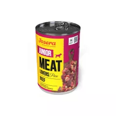   Josera Meat Lovers Junior Menu Beef | Teljes értékű marhás nedvestáp kölyök- és növendék kutyáknak – 400 g