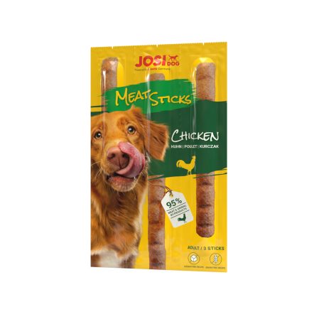 JosiDog Meat Sticks Chicken | Ízletes csirkés húspálcika kutyáknak – 33 g
