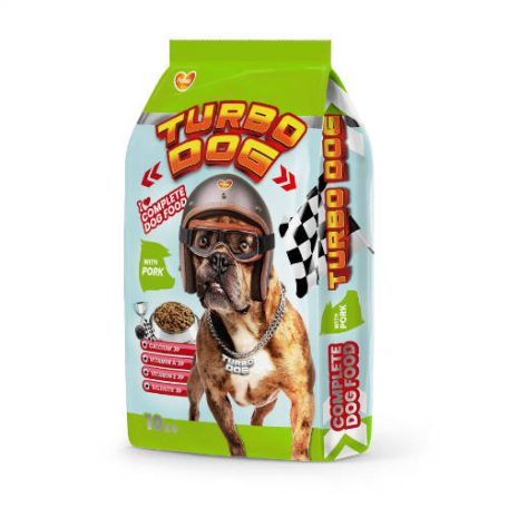 Turbo Dog Adult Pork (sertés) száraztáp - Felnőtt kutyák részére - 10kg