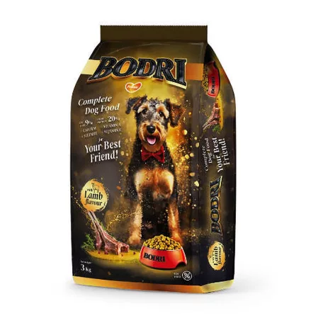 Bodri |Adult (bárány) száraztáp - Felnőtt kutyák részére - 3kg