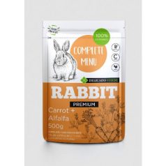   Delicado Verde Complete Menu Rabbit | Teljes értékű nyúltáp - 400 g