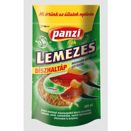 Panzi | Lemezes | Díszhaltáp | Talpastasakos - 400 ml