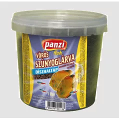    Panzi | Vörös szúnyoglárva | Díszhaltáp  - 110 g (vödrös)
