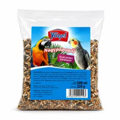   Vogel | Mag zacskós Nagypapagáj | Teljes értékű magkeverék takarmány – 500 ml / 320 g
