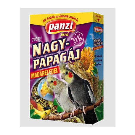 Panzi | Nagy papagáj madáreleség - 700 ml