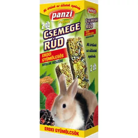 Panzi | Csemege Rúd nyulak részére | Gyümölcsös - 2 db 