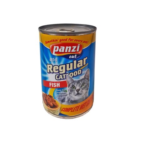 Panzi | Regular | Felnőtt macskáknak | Konzerv | Hal - 415 g