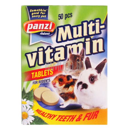 Panzi Vitamin Multivitamin | Rágcsálók részére - 50 db