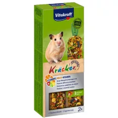   Vitakraft Kracker | Dupla rúd hörcsögöknek | Multivitaminos - 2x56 g