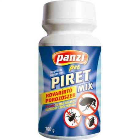 Panzi Piret Mix | Rovarirtó porozószer külső paraziták ellen kutyák részére – 100 g