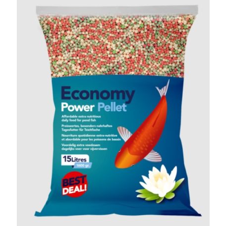 ECOMOMY | POWER PELLET ZAK | Tavi pellet, haleledel - 15 L