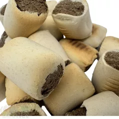   Panzi | Sütött kutyakeksz – Rollies (töltött jutalomfalat) – 2,5 cm – 260 g