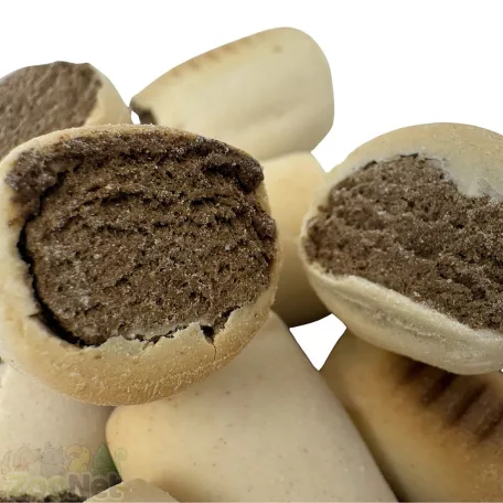 Panzi | Sütött kutyakeksz – Rollies (töltött jutalomfalat) – 2,5 cm – 260 g