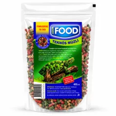   Aqua-Food | Teknős müzli | Teljes értékű keverék eledel víziteknősök számára – 400 ml