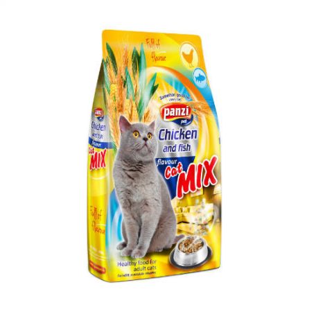 Panzi | Cat-Mix | Felnőtt macskáknak | Száraztáp | Csirke - 10 kg