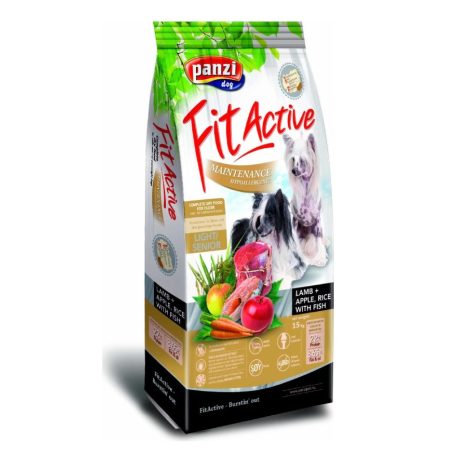 Panzi | FitActive Hypoallergenic Maintenance | Ételallergiás felnőtt kutyáknak | Száraztáp | Bárány, rizs és alma - 15 kg