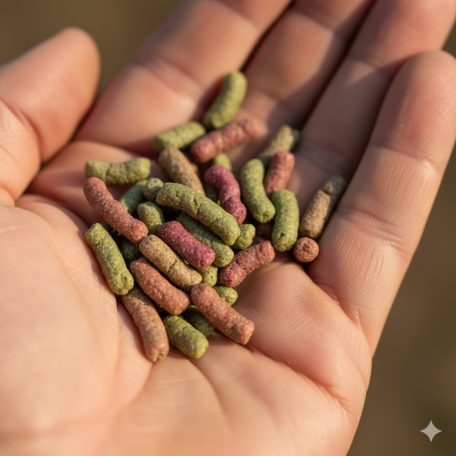 Panzi Tavi Haltáp | Lebegő sticks (rudacska) alapeleség kerti tavi halak számára – 5 kg