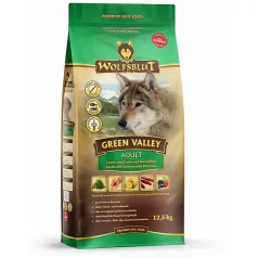   Wolfsblut Green Valley Adult Bárány Lazac Burgonyával száraz kutyatáp 12,5 kg