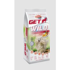   Panzi | Get Wild | Hypoallergenic | Felnőtt kutyáknak | Száraztáp | Bárány és rizs - 15 kg