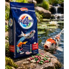   Panzi 4 Seasons | Teljes értékű kerti tavi haltáp minden évszakra – 5 kg