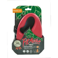   FitActive Retractable Dog Leash | Automata szalagos póráz - S