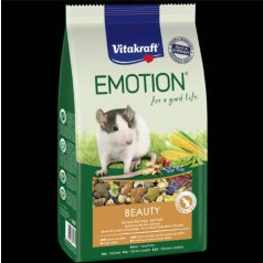   Vitakraft Emotion Beautiy All Ages Rat | Teljes értékű patkány eledel - 600 g