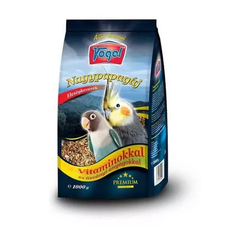 Vogel Prémium | Teljesértékű eleség nagy papagájok részére - 1 Kg