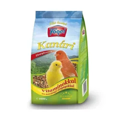   Vogel | Prémium Kanári Eleségkeverék | Teljes értékű magkeverék vitaminokkal és ásványi anyagokkal kanárik részére – 1 kg