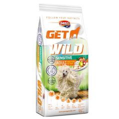   Panzi | Get Wild | Sensitive | Felnőtt kutyáknak | Száraztáp | Csirke és búzamentes | Pulyka - 15 kg