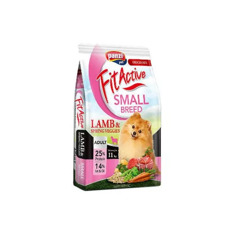 FitActive ORIGINALS Small Breed - ADULT HYPOALLERGENIC - Lamb&Spring Veggies - 11kg