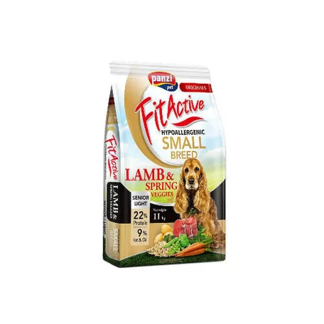 FitActive | ORIGINALS SMALL BREED - SENIOR/LIGHT HYPOALLERGENIC - Lamb&Spring Veggies - 11kg