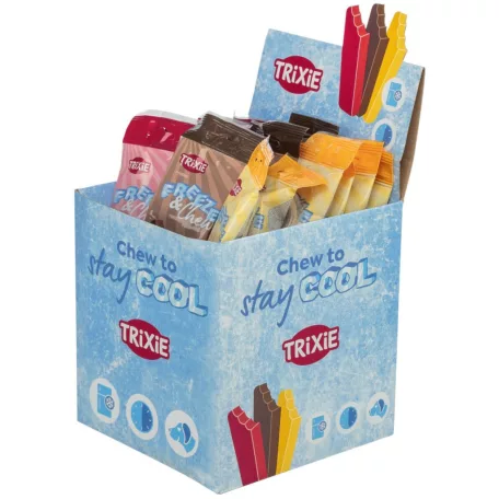 Trixie | Freeze & Chew fagyasztható rágószelet kutyáknak  több ízben – 65 g