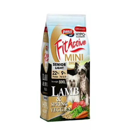 FitActive | Original Mini SENIOR HYPOALLERGENIC Lamb&Spring Veggies - 800g