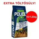 Police | Adult Hypoallergenic Rabbit with Rice & Cranberry – csirkementes, szuperprémium felnőtt kutyatáp – 15 kg + 1,5 kg