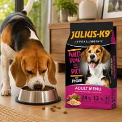   Julius-K9 Adult Hypoallergenic WildBoar & Rice | Hipoallergén száraz kutyatáp vaddisznóval és rizzsel – 12 kg