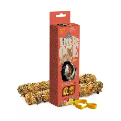   Little One dupla rúd tengerimalacnak nyúlnak és csincsillának gyümölcsökkel 2x60 g