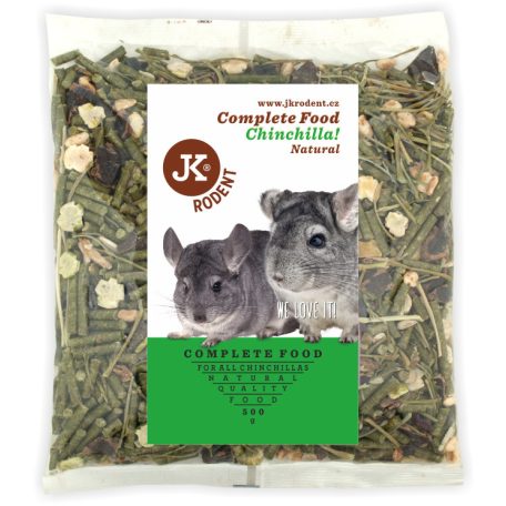 JK Standard Plus | Teljes értékű csincsilla eledel - 1 kg