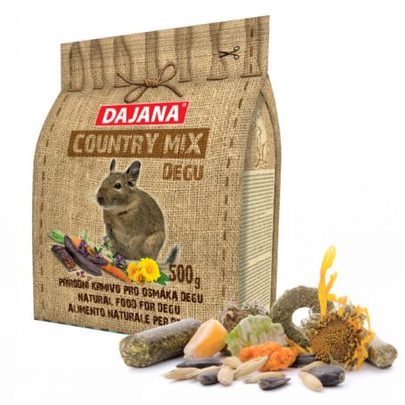 Dajana Country Mix | Teljes értékű degu eledel - 500 g