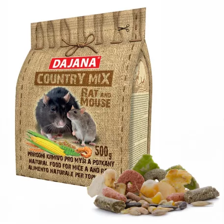 Dajana Country Mix | Teljes értékű egér/patkány eleség - 500 g