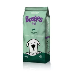 Besties Dog bárány rizzsel száraz kutyatáp 15 kg