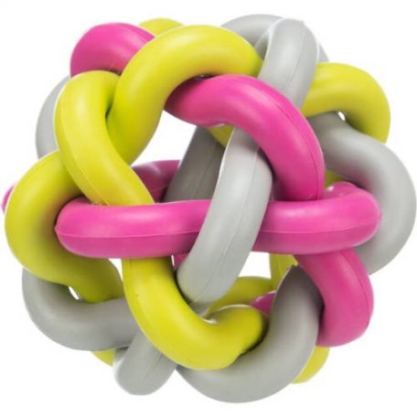 Trixie Knotted Ball | Natúr gumi játék (labda) kutyák részére - 7 cm