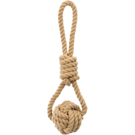 Trixie Be Nordic Woven-in Rope Ball | Játék poliészterből (kötél labda) kutyák részére - 8x30 cm