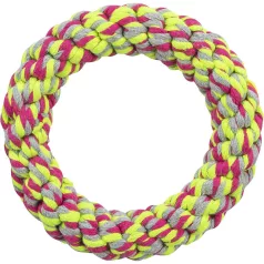   Trixe Rope Ring | Játék (karika kötélből, fogtisztítós) kutyák részére - 14 cm
