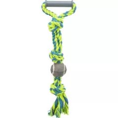  Trixie Playing Rope with Tennis Ball | Játék (labda kötéllel) kutyák részére - 6x50 cm