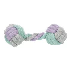   Trixie Junior Rope Dumbbel | Játék poliészter/pamutból (súlyzó) kutyák részére - 15 cm