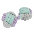 Trixie Junior Rope Dumbbel | Játék poliészter/pamutból (súlyzó) kutyák részére - 15 cm