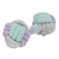   Trixie Junior Rope Dumbbel | Játék poliészter/pamutból (súlyzó) kutyák részére - 15 cm